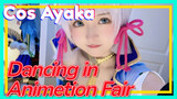 Cos Ayaka Dancing in Animetion Fair