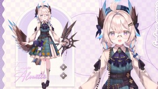 Bird of Paradise's new clothes are so beautiful that I'm working on AE overnight [New clothes second