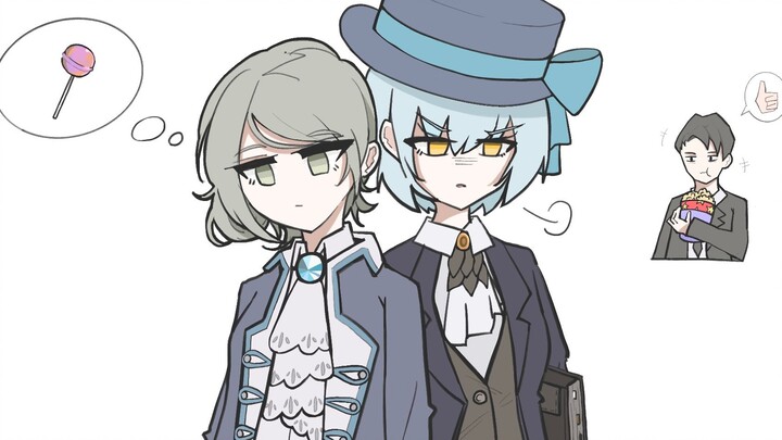 Anyway, let's put the characters that seem familiar together! [1999 Short Story]