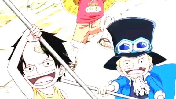Luffy,Ace and Sabo