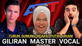 EKSLUSIF❗KINI GILIRAN MASTER VOCAL AMERIKA TURUN GUNUNG REAKSI PUTRI ARIANI (SUB INDO)