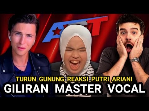 EKSLUSIF❗KINI GILIRAN MASTER VOCAL AMERIKA TURUN GUNUNG REAKSI PUTRI ARIANI (SUB INDO)