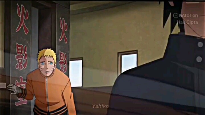 ada yang tau kenapa Naruto ngelarang Sasuke pergi??!