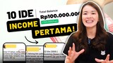 10 Ide Income Pertama Paling Realistis🤑