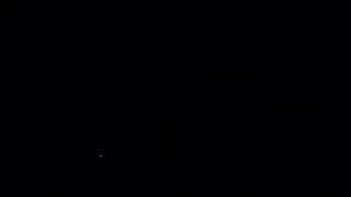 Evening lightning in slow motion