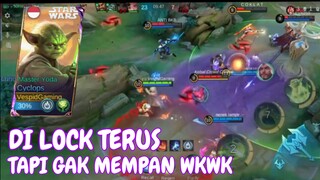 emang kocak hero ini - gameplay cyclops mobile Legends