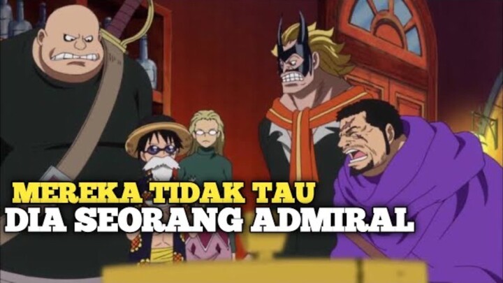 Ketika Para Kroco Ini Tidak Tau Orang Ini Adalah Admiral Angkatan Laut di One Piece