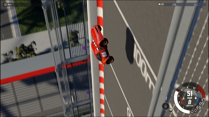 Car vs road ramp #beamng