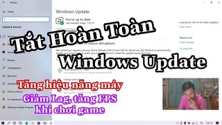 Cách Tắt Windows Update Mới Nhất 2021