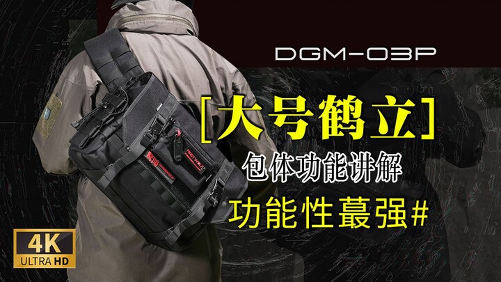 “The Big Crane Stand” — a bag with practicality bordering on madness!