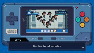 Video lời bài hát phong cách trò chơi pixel của ca khúc trở lại mới nhất THIS IS FOR của TWICE chính
