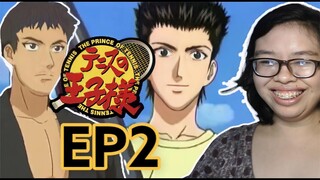 PRINCE OF TENNIS EPISODE 2 REACTION VIDEO | NANJIRO ECHIZEN