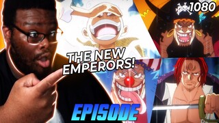 LUFFY, BUGGY, SHANKS, BLACKBEARD! THE NEW YONKO OF THE SEA! | One Piece FULL Episode 1080 Reaction
