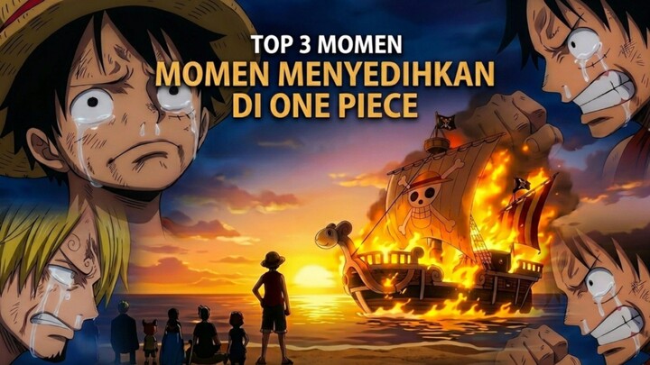 Momen Paling Menguras Air Mata di One Piece, Nomor 1 Sih Parah! 😭💔