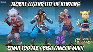 REVIEW NYOBAIN MLBB VERSI LITE TERBARU! CUMA 100MB COCOK UTK HP KENTANG