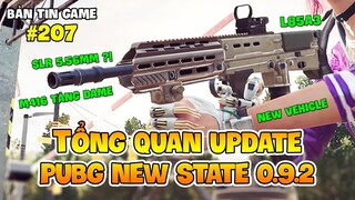 TỔNG QUAN PUBG NEW STATE UPDATE 0.9.2: SÚNG MỚI L85A3, SLR 5.56, TĂNG DAME M416 ! Nam Art