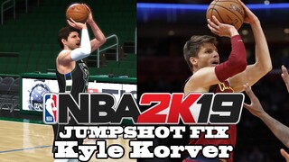 Kyle Korver Jumpshot Fix NBA 2k19