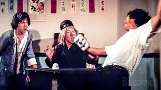 The more he drinks, the stronger he gets | Drunken Master | CLIP