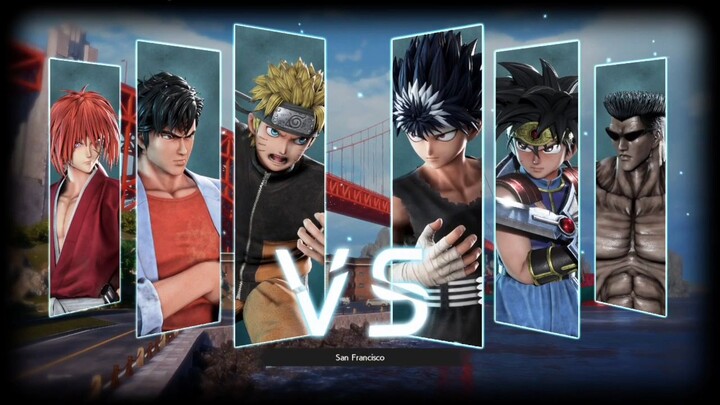 Team Naruto VS Team Hiei - Jump Force