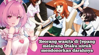 Seorang wanita di Jepang melarang Otaku untuk mendonorkan darahnya #VCreators