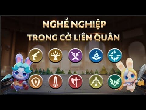 NGHỀ NGHIỆP TRONG CỜ LIÊN QUÂN | Nghề nào bá đạo nhất? - Garena Cờ Liên Quân