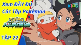 POKEMON JOURNEYS | Tập 22: Tạm biệt, Rabifood! | tvBlue KIDS | Lồng Tiếng Việt