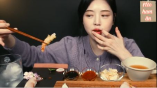 Kimbap, sushi, sashimi, trái cây phần 8 #anngonmoingay