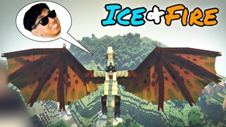 #03  នាគខ្ញុំធំហើយ !!! ឡូយណាស់ !!! 😍 | Minecraft Ice & Fire 03