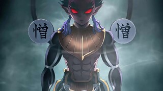 怨叹四处逃窜，分裂之鬼终将用性命赎清罪孽! #鬼灭之刃 #半天狗 #人物志#动漫编年史  #100个动漫角色人物志 (1)