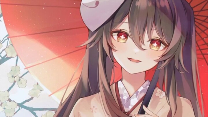 Gambar indah Genshin Impact Hutao telah dirilis~