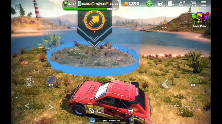 การตามล่าจุดตรวจความท้าทายเสิ่น 00:28.876เวลาตำนาน 00:27.977เวลาOTR - Offroad Car Driving Gaame