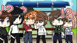 When Jeff tried to stop the bullies (Opposite way) - Gacha Club Neon (Creepypasta ft. Oc)