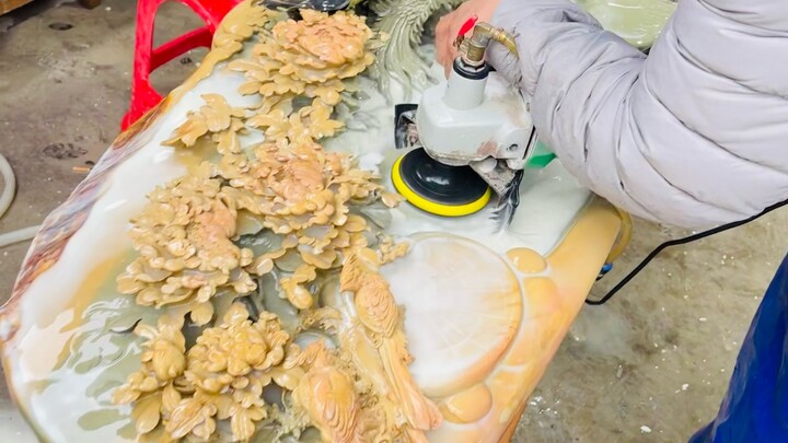 Every step is carefully nurtured, and the final polishing must be done by hand. When you treat your 