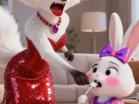 Sehari Merawat Si Kelinci Putih oleh Kakak Rubah Putih