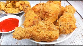 Cách làm Gà Rán chiên vị như KFC giòn tan cực dễ ngay tại nhà của Hồng Thanh Food