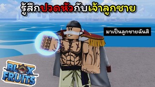 หนวดขาวรู้สึกปวดหัวกับเจ้าลูกชาย [Blox Fruits]