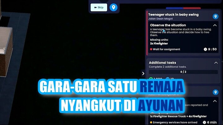 🤯 GARA-GARA SATU REMAJA NYANGKUT DI AYUNAN, SEMUA PETUGAS DAMKAR PANIK!