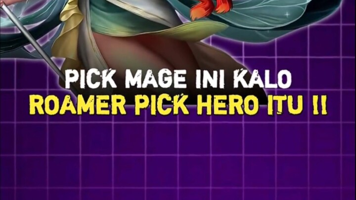 Pick mage ini kalo roamer kalian pick Hero itu 🤩#draftmlbb #mlbbinfo #MLBBNEXT2025 #NEXTJagoanMabar