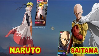 NARUTO VS SAITAMA MOBILE LEGENDS SKIN