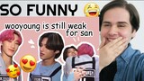 Woosan Moments (Wooyoung is still a soft boi for San but wbk | Ateez) Reaction