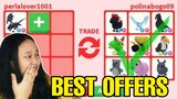 TRADING SHADOW DRAGON IN RICH SERVER IN ADOPT ME *BEST OFFERS* (Roblox Tagalog)