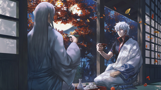 Gintoki Kagura và những người khác chiến đấu chống lại HD ảo