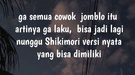 Shikimori selalu di hati 👍🗿