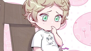 The grandfather of the great-great-grandson in "Where Did the Big Baby Come From" is so cute