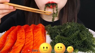 Ăn cả thế giới - Ăn rong biển - Ăn Mukbang- Ăn âm thanh - Bilibili