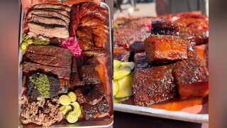 What's the level of a barbecue restaurant recommended by Michelin stars? This guy is seriously tough