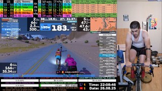 Zwift Cycling Workout 26.08.2025