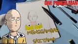 MENGGAMBAR MUKA KONYOL SAITAMA SENSEI 🗿 | One Punch Man Drawing
