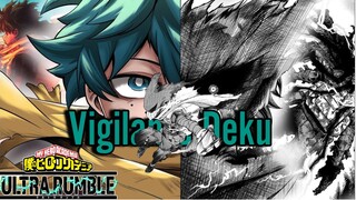 VIGILANTE DEKU IS HERE!!! My Hero Ultra Rumble BRAND NEW SKIN!!