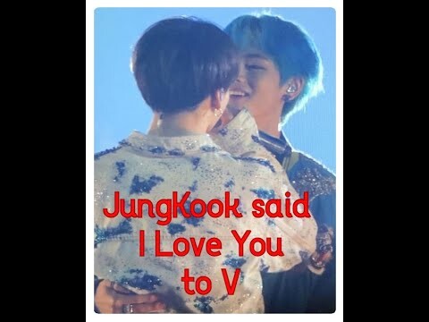 JungKook said I Love You & V got confused Taekook